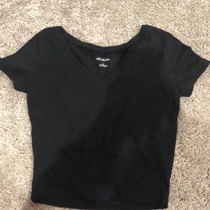 Target v-neck crop top